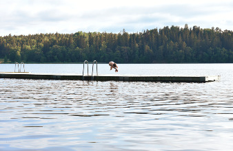 Upplands Väsby (au bord du lac Mälar)