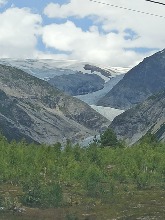 Randonnée, glacier Nigardsbreen